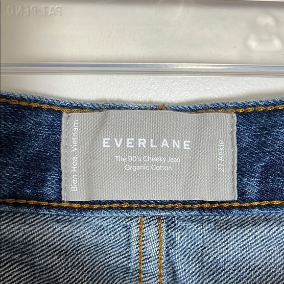 Everlane 90s Cheeky Jean Organic Cotton Size 27 Ankle - Picture 2 of 7